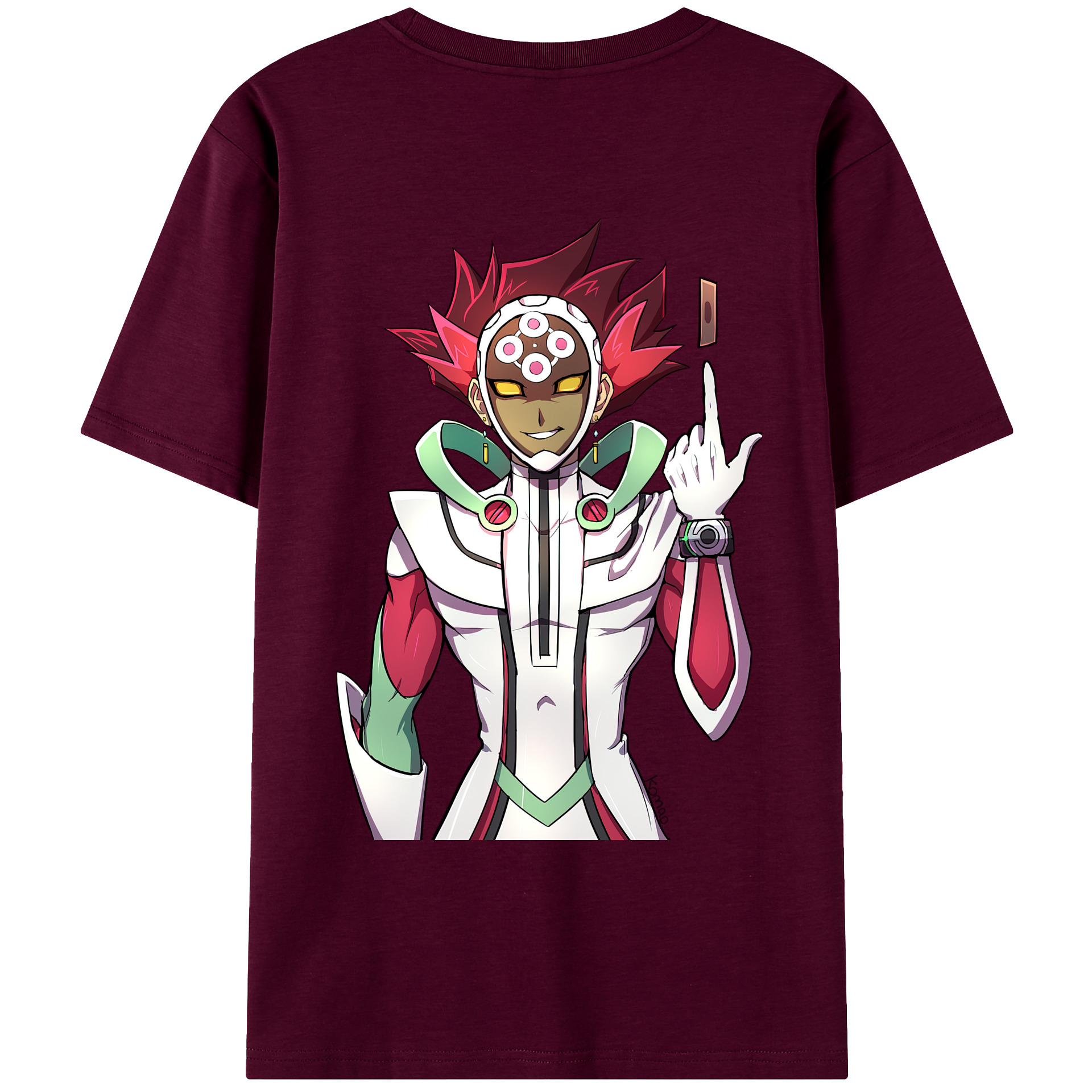 （画像用） 遊☆戯☆王 Yu-Gi-Oh! レディース半袖Tシャツ(バックプリント)